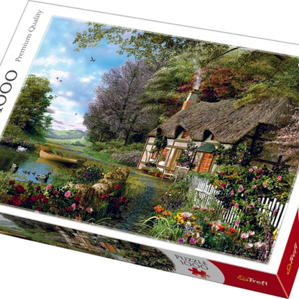 1000-Teile-TREFL-Puzzle für Familienspaß und Unterhaltung