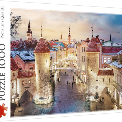 1000-Teile TREFL Puzzle von Tallinns Viru-Straße