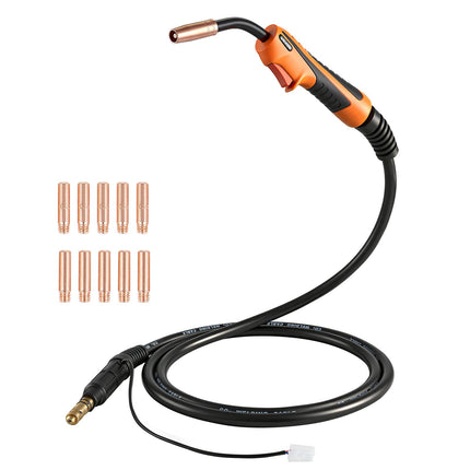 100A MIG Welding Gun, 3m Cable, 11 Contact Tips