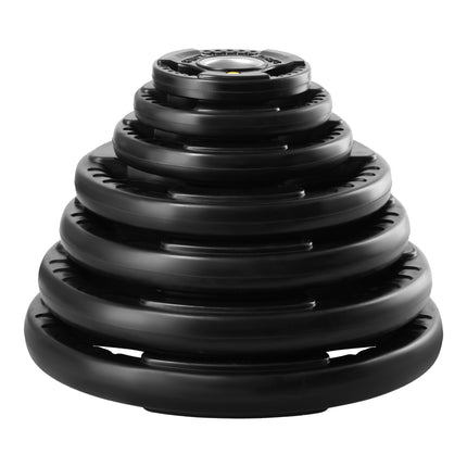 10 kg gummiertes Olympia-Hantelscheibe, Tri-Grip