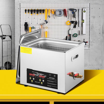 10L Ultrasonic Cleaner with Heater, Timer, 40kHz