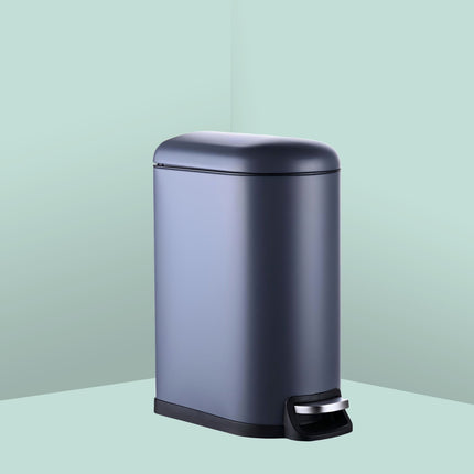10 Litre Metal Pedal Bin – Soft-Close, Removable Bucket