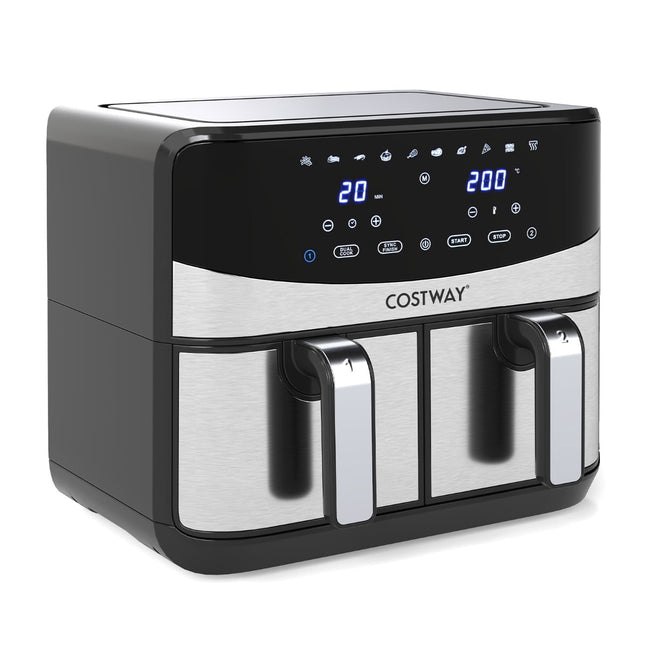 10-in-1 Dual Zone Air Fryer, 8L Capacity, Touchscreen