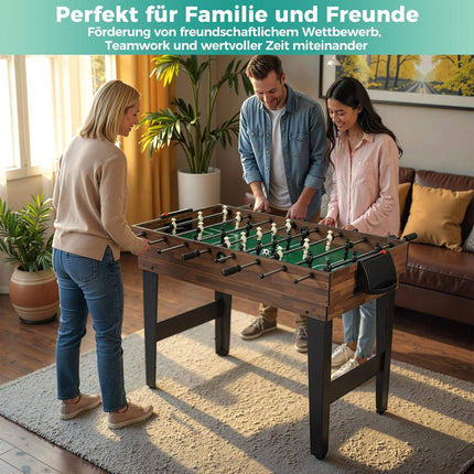 10-in-1 Multi-Game Table: Foosball, Air Hockey, Billiards