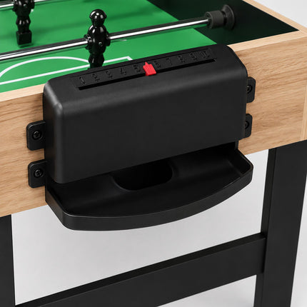 10-in-1 Multi-Game Table Set – Wood Look, 81×125×61 cm
