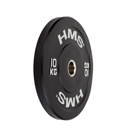 10 kg schwarze Olympic Bumper Plate