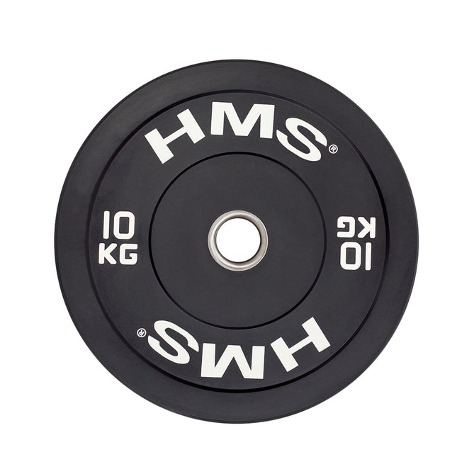 10 kg Black Olympic Bumper Plate