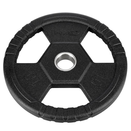 10 kg schwarze Olympia Hantelscheibe
