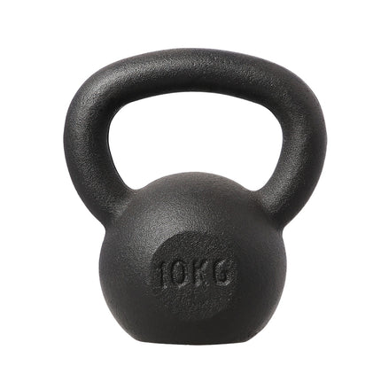 10 kg Kettlebell aus Gusseisen für Krafttraining