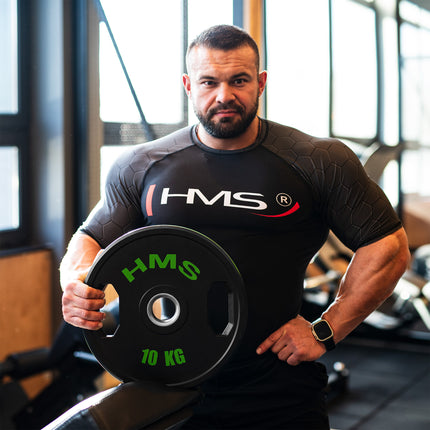 10 kg gummierte Olympia-Hantelscheiben, 2er-Set