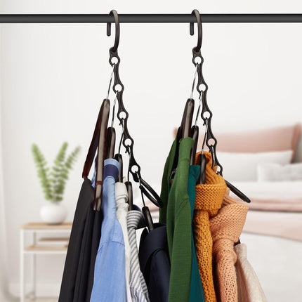 10-pack clothes hangers
