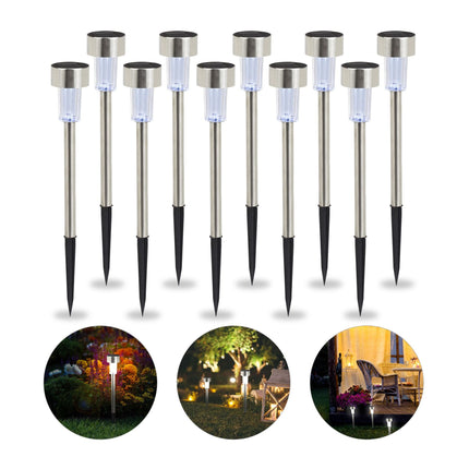 10-pack of solar lamps