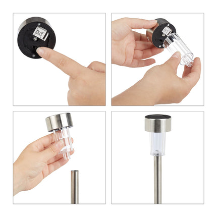 10-pack of solar lamps