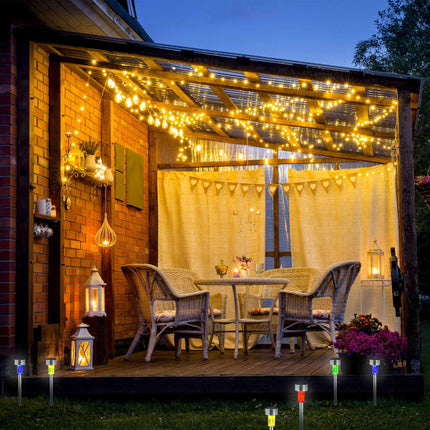 10er-Pack Solarlampen