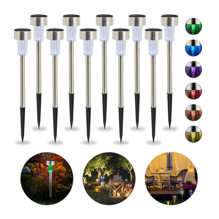 10er-Pack Solarlampen