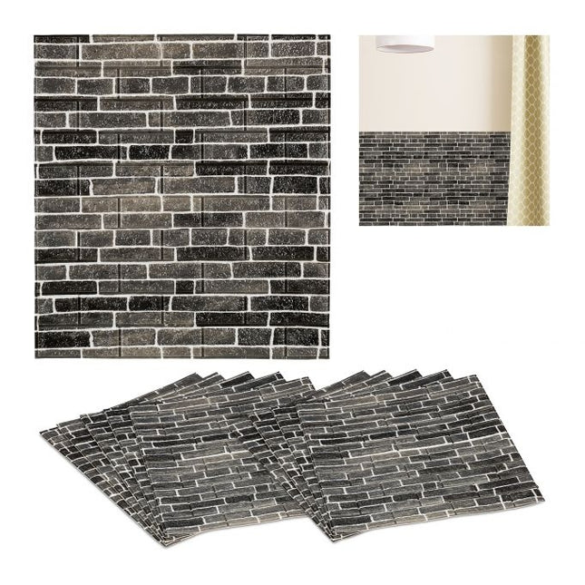 10 Wandpaneele Steinmauer