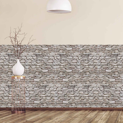 10 Wandpaneele Steinmauer