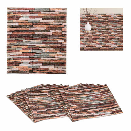 10 Wandpaneele Steinmauer