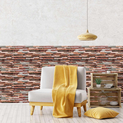 10 Wandpaneele Steinmauer