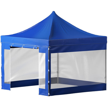 10x10 Ft Pop-Up Canopy Tent, Sidewalls, Wheeled Bag, UV Waterproof