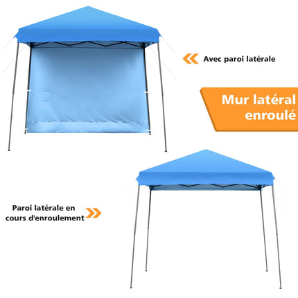 Nůžkový party stan 10x10 s bočnicí a taškou na kolečkách