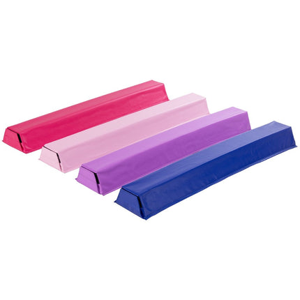 117CM Gymnastik Schwebebalken Training Gymnastik Strahl Durable Fitness PU Lila