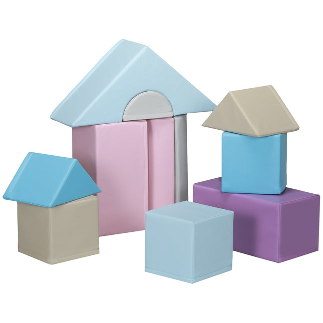 Schaumstoffbausteine, Softplay, farbenfroh, 1-3 Jahre