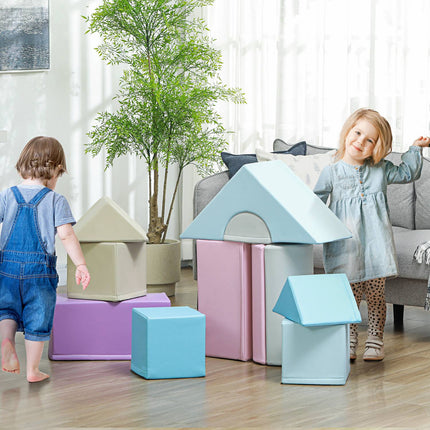 Schaumstoffbausteine, Softplay, farbenfroh, 1-3 Jahre