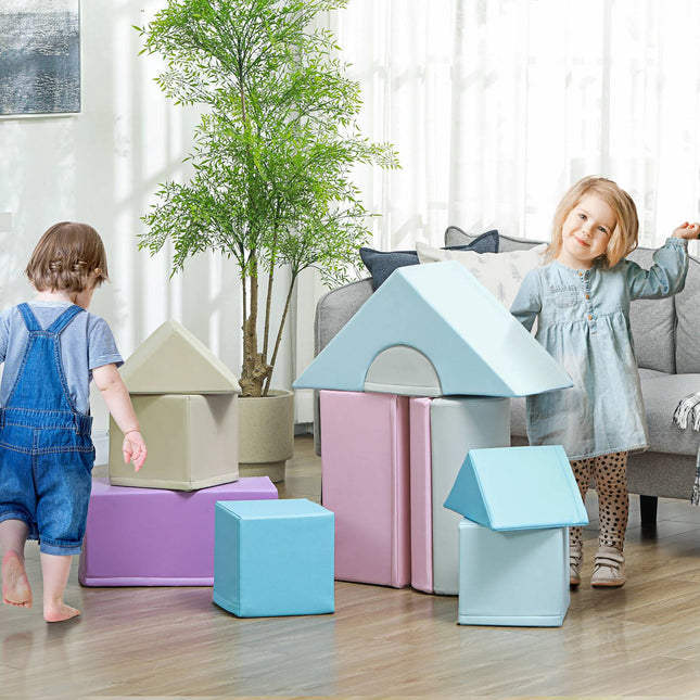 Schaumstoffbausteine, Softplay, farbenfroh, 1-3 Jahre