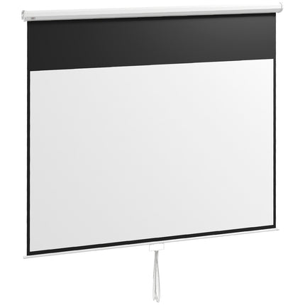 120-Zoll-Projektionsleinwand, 16:9, Wand-/Deckenmontage