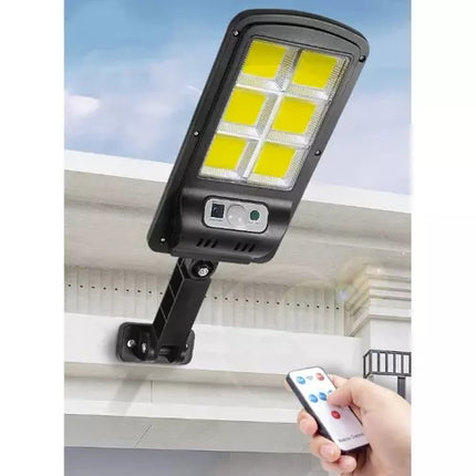 Solární lampa 120 LED s venkovním panelem Izoxis