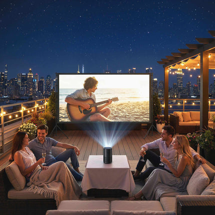 120" Projector Screen, 4K/8K, Double Tripod Stand