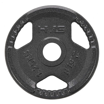 1,25 kg Hantelscheibe aus Gusseisen mit ergonomischen Griffen