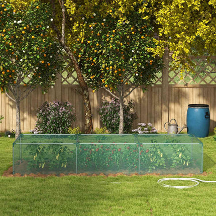 Gartenschutznetz für Pflanzen, 1,25M x 3,73M, Reißverschluss