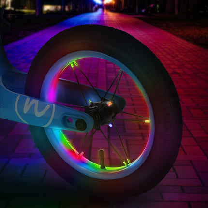 Kolo 12" k odrážedlu s modrými LED