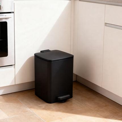 12L Kitchen Pedal Bin with Soft-Close Lid