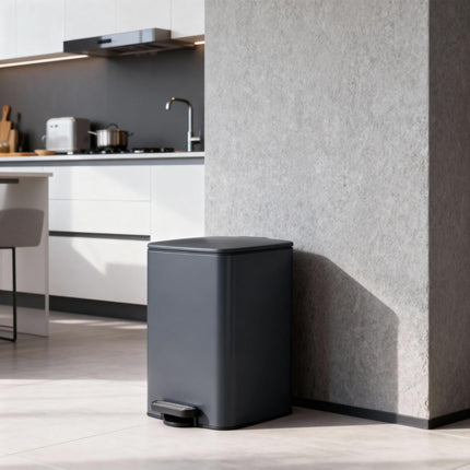 12L Pedal Kitchen Bin with Soft-Close Lid