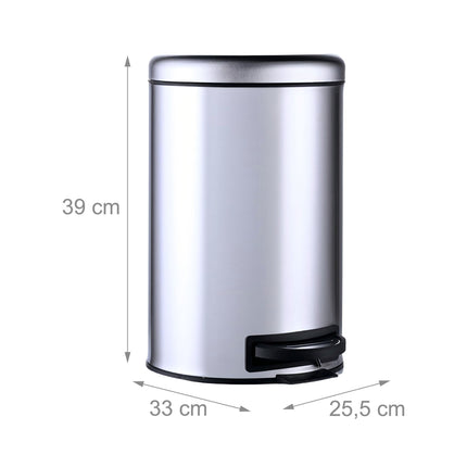 12L Step Bin with Inner Bucket – Soft-Close, Hands-Free