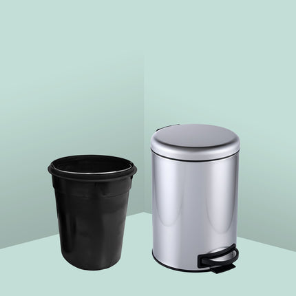 12L Step Bin with Inner Bucket – Soft-Close, Hands-Free