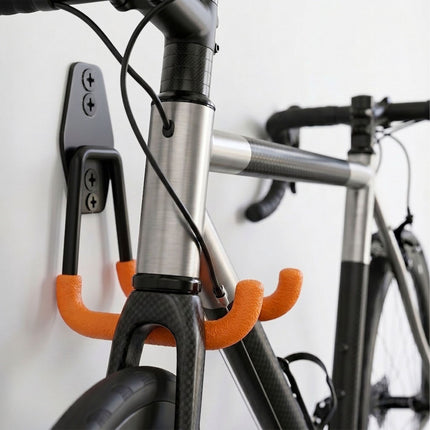 12-Piece Wall Hook & Cable Organizer Set - Black/Orange