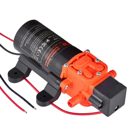12V Diaphragm Water Pressure Pump, 1.2 GPM, 80 PSI