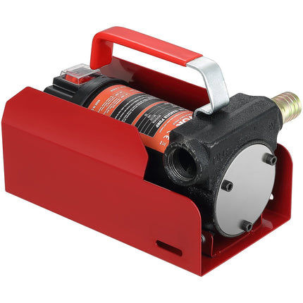 12V Diesel Fuel Transfer Pump, 10 GPM, Auto Shut-Off Nozzle