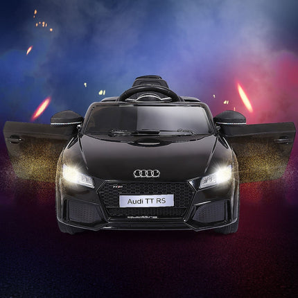 12V Electric Kids Car with Remote, Black, 3 Speeds