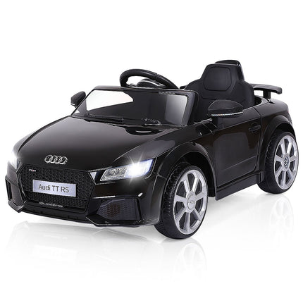 12V Electric Kids Car with Remote, Black, 3 Speeds