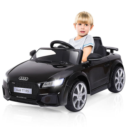 12V Electric Kids Car with Remote, Black, 3 Speeds