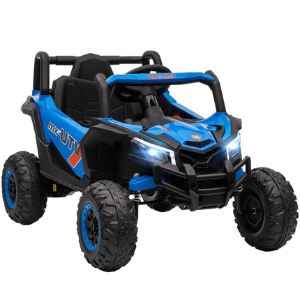 12V Kids Electric Car with Remote, Blue, Ages 3-5