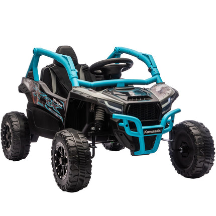 12V Kids Electric Off-Road Vehicle, Remote, LED, Blue
