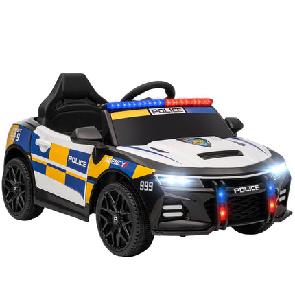 12V Kids Electric Police Car with Remote, Siren, Lights