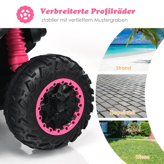 12V Kinder Elektro-Quad mit Musik & LED-Lichtern
