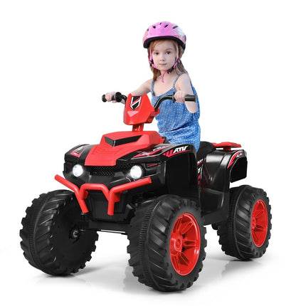 12V Kids Electric Quad with Music & USB, Ages 3+